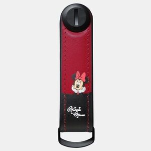 Disney | Orbitkey Hybrid Leather Key Organizer Minnie Mouse Red Black